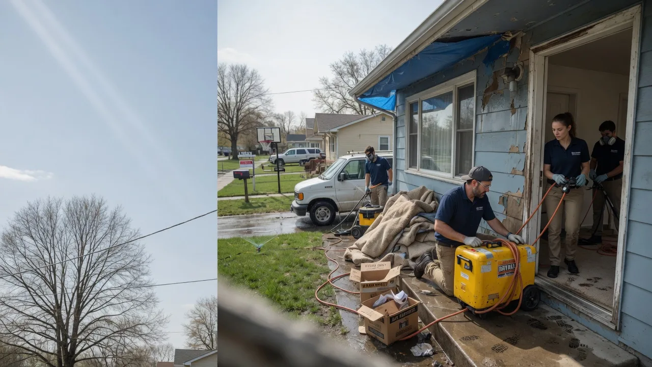 Basement Flood Cleanup in Voluntown, CT near me